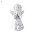 thumbnail image 1 of Forme Fille Ange Figurine Claire Texture Résine Jardin Bibelots Table Sculpture Bureau Décor, 1 of 10
