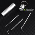thumbnail image 4 of Billuyoard Palillo de Limpieza de de viaje Selección Barbacoa Fruta Tenedor Reutilizable Lavable Multifuncional Flosser Flosser con Mostrada  7PCS Billuyoard HA012565-02, 4 of 6