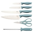 thumbnail image 5 of Spice by Tia Mowry - Savory Saffron Mint 7-Piece Cutlery Set with Block, 5 of 6