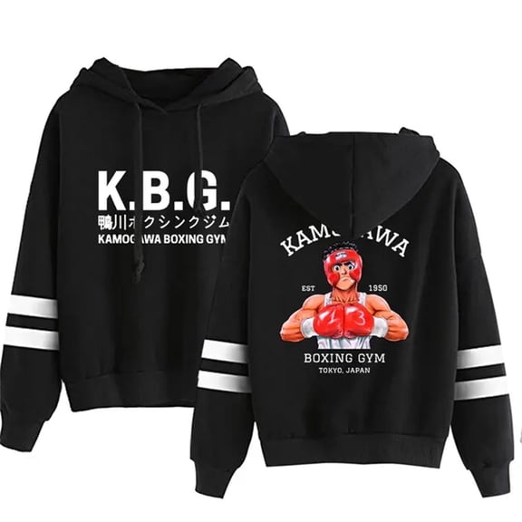 ZHENGLM Printed Hooded Sweatshirt Men Women Casual Street Style Long Sleeve Pullover