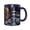 NavyBlue, variant on Snake Coffee Mug Fun Custom Ceramic Mugs 11oz Green
