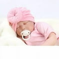 thumbnail image 5 of Baby Girl Headbands and Bows - Baby Hair Accessories Baby Girl Turban Flower Head Wrap Adjustable Hat Cotton Cap., 5 of 8