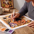 thumbnail image 5 of Owl & Halloween Hanging Ornament Set - Sparkling Diamond Painting Kit, B, 5 of 5