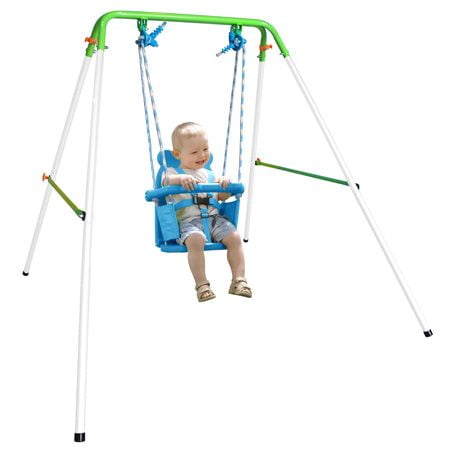 Details about   Sportspower Indoor/Outdoor My First Toddler Swing Blue For Kids 2-3 Years 