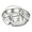A, variant on Divided Serving Tray 316 Stainless Steel Divided Plate With Handles Sectional Food Serving Platter For Family Gatherings Picnics And Office Lunches(b)