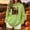 Green, variant on Molidfa Womens Retro Cat Hoodie Halloween Black Cat Graphic Oversized Sweatshirt