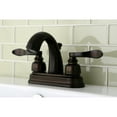 thumbnail image 2 of Kingston Brass KB8615NFL 4 in. Centerset Bathroom Faucet, Oil Rubbed Bronze, 2 of 3