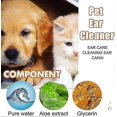 thumbnail image 1 of Ear Cleaner for Cats and Dogs, Ear Milk, Ear Milk Oil, Cat and Dog Ear Cleaner, Anti-Itching, Nodding, Mites and Impuritieswith 10pcs Cotton Swab, 1 of 4