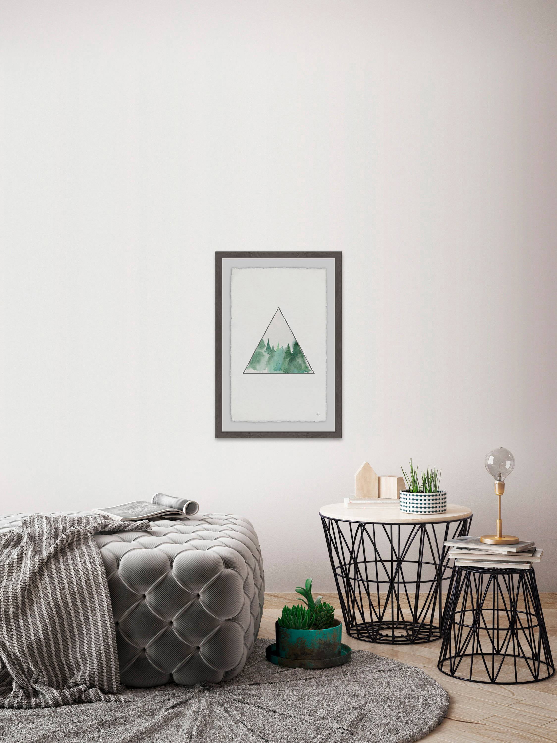 Grove Untouched Framed Painting Print