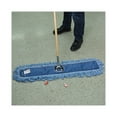thumbnail image 5 of Boardwalk Dry Mopping Kit, 36 x 5 Blue Blended Synthetic Head, 60" Natural Wood/Metal Handle, 5 of 6