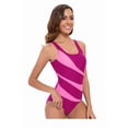 thumbnail image 2 of Top-kevin Women's One Piece Boyleg Swimsuits Full Coverage Athletic Bathing Suits Modest Swimwear for Water Aerobics, 2 of 15