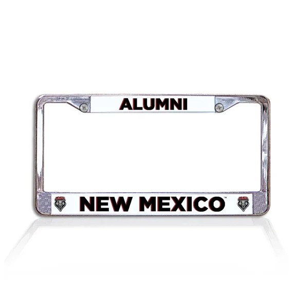 University of New Mexico Alumni Chrome License Plate Frame