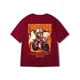 thumbnail image 3 of Nueva camiseta con estampado de oso de motocicleta para hombre, camiseta holgada de algodón de manga corta, camiseta informal de verano de hip hop Y2K para hombre, 3 of 5