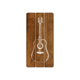 thumbnail image 1 of Guitar Wooden Sign Wall Decor, 1 of 1