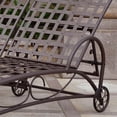 thumbnail image 2 of International Caravan Santa Fe Chaise Longue Double de Patio, Brun, 2 of 2