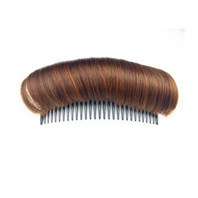 Invisible Hair Volume Increase Bun Maker Fluffy Puff Sponge Pad Clip Insert Com' D3K7