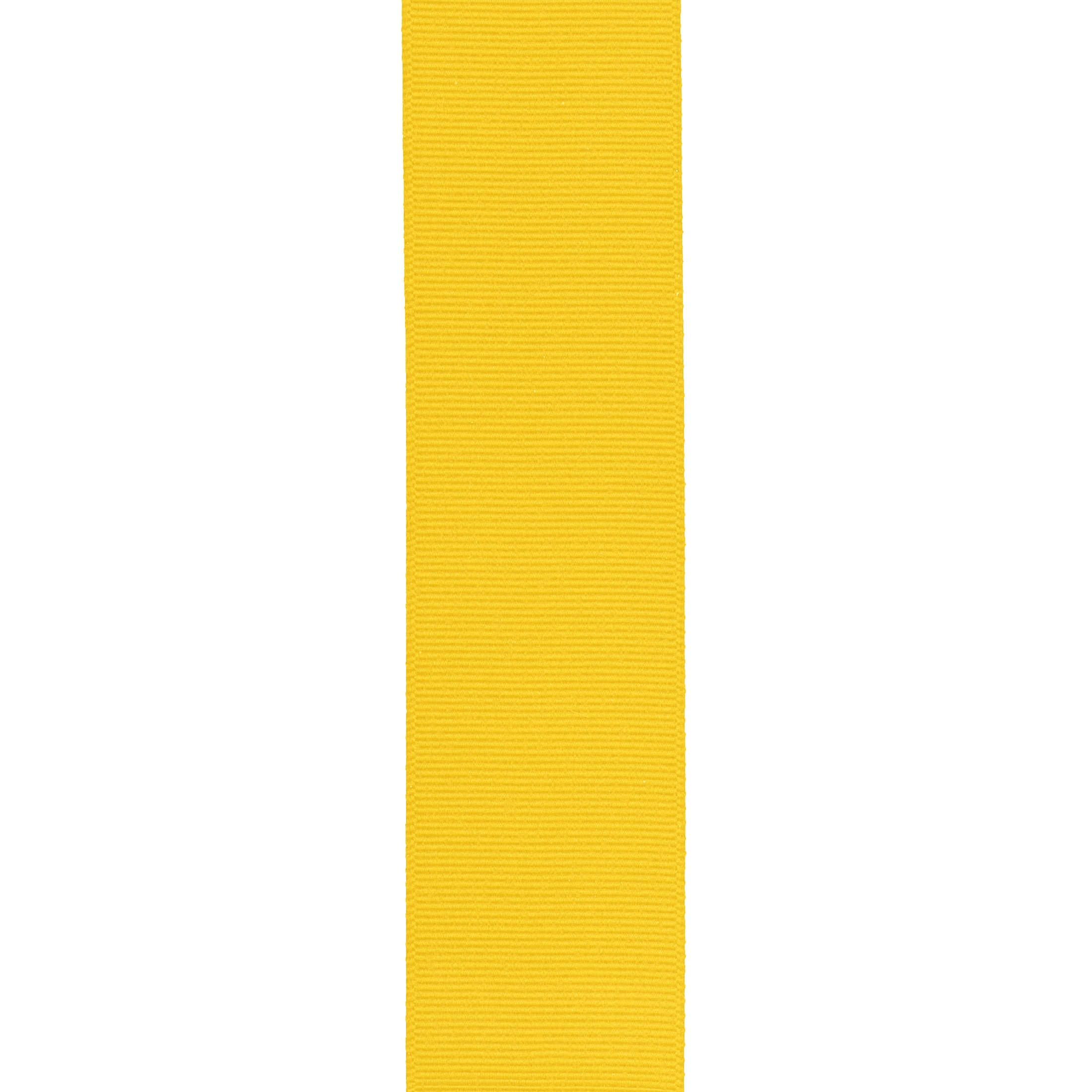 (3 pack) Offray Ribbon, Maize Yellow 1 1/2 inch Grosgrain Polyester Ribbon, 12 feet