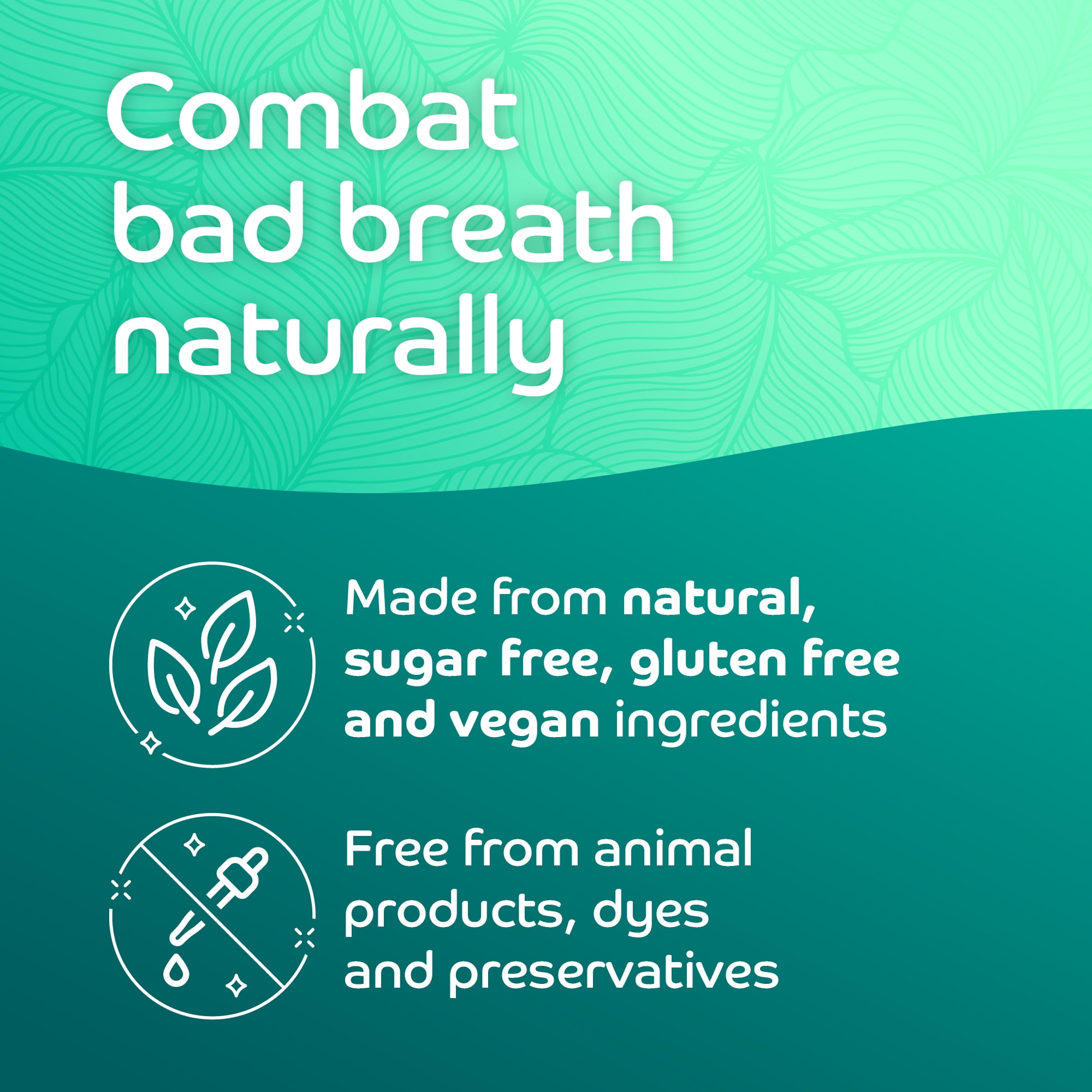 (2 pack) OraCoat FreshMelts Fresh Breath Stick-on Melts for Lasting Freshness, Arctic Mint, 40 Count
