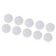 thumbnail image 1 of 10 Piezas de Etiquetas Reflectantes, Cinta Reflectora de Forma Redonda de 1.97" OD Universal para Autos, Camiones, Remolques, Impermeable PET Blanco, 1 of 7