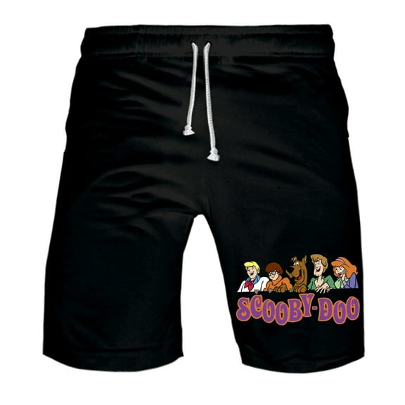Scooby Doo Sweatshorts Cartoon Cosplay Women Men's Running Shorts Funny Outdoor Sportwear
