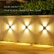 thumbnail image 5 of Lámpara decorativa de jardín 600mAh Cube Porche Light Patio Garden Decor (Warm 16LED), 5 of 8