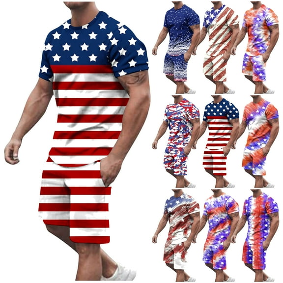 VBTAPA Mens Hawaiian Sets Short Sleeve Aloha Button Down Shirt Drawstring Beach Shorts 2 Pieces Summer Vacation Outfits Pink XXL