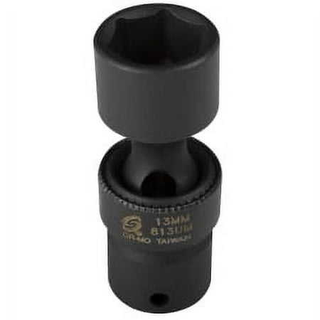 UPC: 0613364158135 | 1/4 Drive 6 Point Universal Impact Socket 13mm