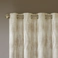 thumbnail image 3 of Victorio Printed Jacquard Grommet Top Total Blackout Curtain Panel, 50" x 108", Off-White, 3 of 5