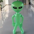 thumbnail image 3 of Alienígena inflable gigante verde 3 paquetes juguete para niños decoración de fiesta de Halloween LIUYMXG, 3 of 5