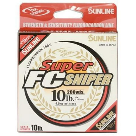 UPC: 0881879071922 | Sunline 63038910 Super FC Sniper Fluorocarbon Line Natural Clear