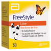 Freestyle Lite Blood Glucose Test Strips, 50 Count