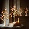 thumbnail image 3 of Lighted Birch Tree for Christmas Decorations FT Artificial Tree Battery Operated and USB Tabletop Tree Christmas Decor for Home Decor, 3 of 9