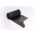 thumbnail image 6 of Aluf Plastics RCT-33XX Star Sealed Coreless Rolls with E-Z Tie Flap Closure, 33 Gal, 1.7 Mil Equiv, Polyethylene, 33" x 39",Black (Pack of 100), 6 of 7