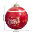 thumbnail image 3 of Ramiter Christmas Decorations 24 Inch Christmas Inflatable Balloon Ball Built In Battery Remote Control RGB Color, 3 of 5