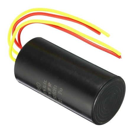 

Uxcell CBB60 8+4uF Running Capacitor AC 450V 4 Wires 50/60Hz Dual Starting 90x45mm