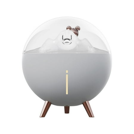 

260ML Space Bear Air Humidifier USB Water Mist Diffuser with LED Lamp For Home Room Silent Electric Ultrasonic Aroma Humidifier