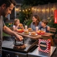 thumbnail image 2 of JEEXI Premium Grill Press with Wooden Handle – Ultimate Burger, Bacon, and Meat Smasher for BBQ, Griddle, and Skillet – Non-Stick, Heat Retaining, and Ergonomic Presser Design by JEEXI Kitchen, 2 of 10