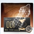 thumbnail image 1 of 10pcs Natural Thin Latex Condom Ultra Sensitive Natural Latex Condoms for Men for Honeymoon Wedding Night New Arrival, 1 of 4