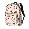 Goofa Panda Ice Creams Donuts Printed Backpack,Laptop Backpack,Durable