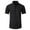 Black, variant on JingHai Mens Non Iron Dress Shirts Clearance Wrinkle Free Short Sleeve Button Up Shirts Business Casual Button Down Shirt Gray L
