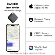 Air Tracker, Bluetooth Tracker Tag-4Pack, Key Finder Works with Find My App (iOS Only), Smart Tag for Keys/Wallets/Luggage Worldwide Tracking, Replaceable Battery, IP67 Waterproof, FCC Approved