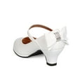 thumbnail image 3 of New Girl Little Angel Tasha-922E Girls Patent PU Bow Tie Mary Jane Kiddie Heel, 3 of 5