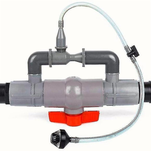 Farmland Automatic Fertilizer Injector 1 Inch Plastic Venturi Simple Fertilizer Injector Farmland Irrigation