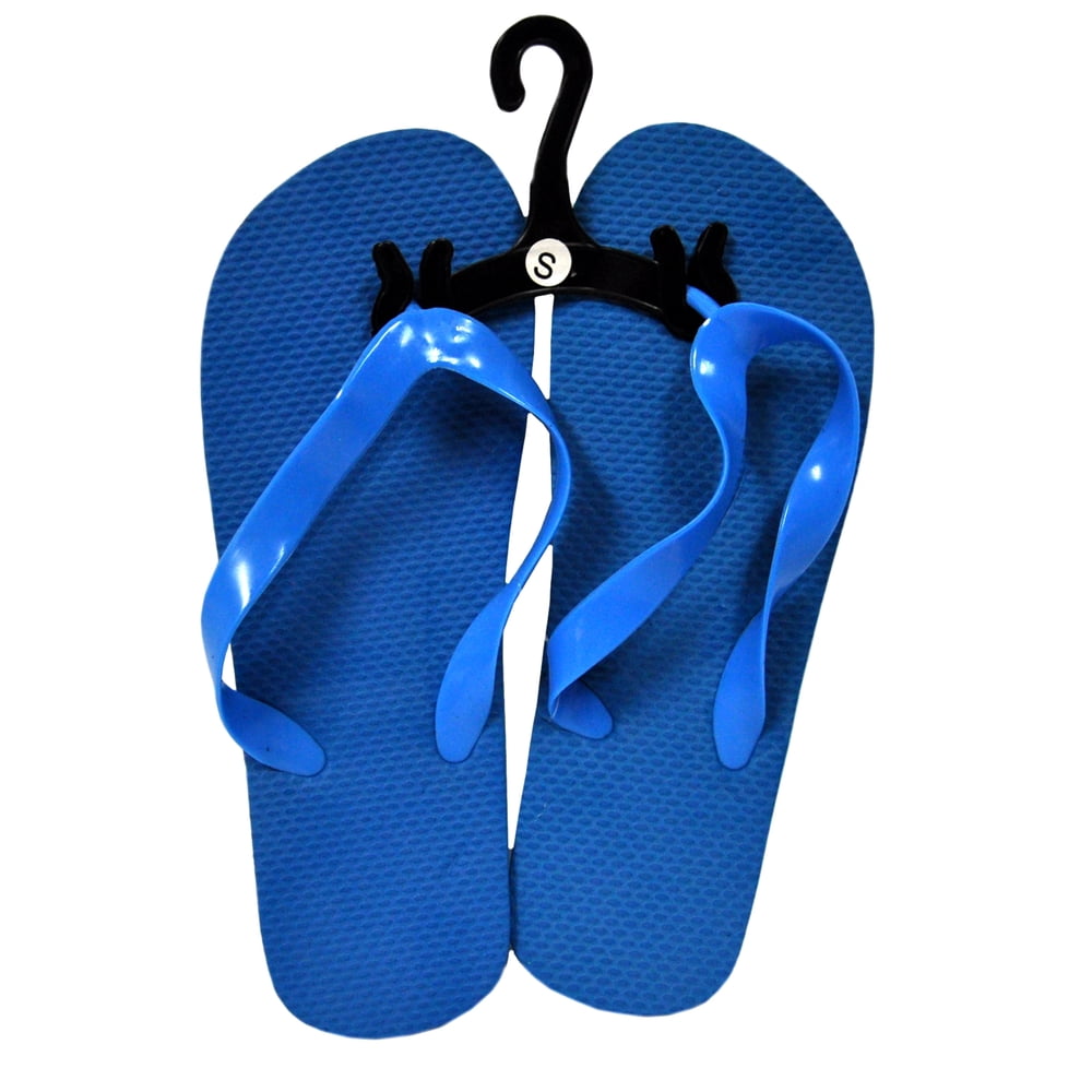 blue flip flops ladies