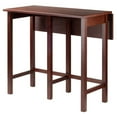 thumbnail image 4 of Winsome Lynnwood 3-Piece Drop Leaf Table with 2 Counter V-Back Stools - 94355, 4 of 9