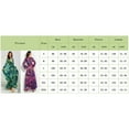 thumbnail image 6 of Tempura Women' s Boho Maxi Dress Tropical Floral Sundress Long Sleeve Loose Dresses Beach Dress, 6 of 7