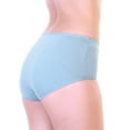 thumbnail image 4 of Angelina Cotton Mid-Rise Briefs Panties with Front Stitch Detail (6-Pack), 4 of 6
