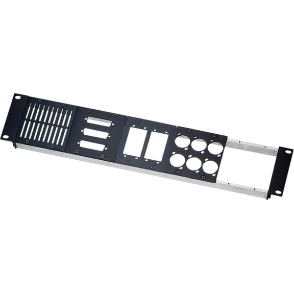 Middle Atlantic Mounting Frame for Faceplate, Black Powder Coat