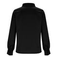 thumbnail image 4 of Women's Tops Dressy 2026 Business Work Tops Solid Color Satin Blouse Long Sleeve Satin Shirts Summer, 4 of 5