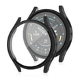 thumbnail image 4 of Compatible With Samsung Galaxy Watch5 40mm Screen Protector Tempered Glass Film + Electroplated Frosted Case All Inclusive Watch Case Smart Watch Accessories, 4 of 5